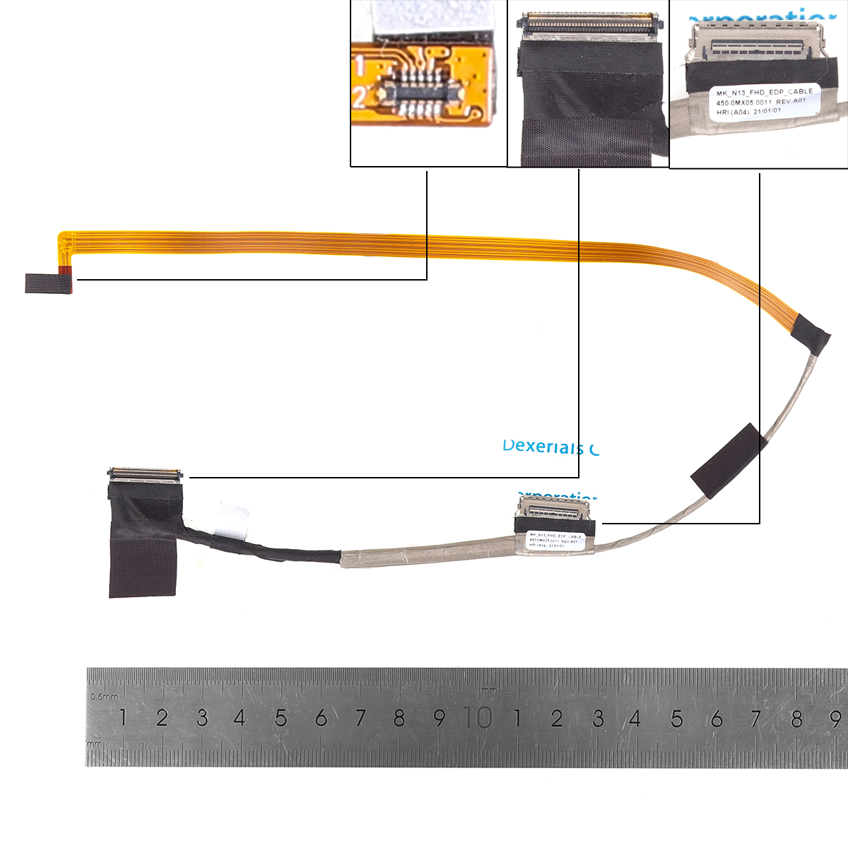 Picture of New LCD Display Screen Cable Replacement  For Dell Inspiron 13 5300 5310 30pin 0.4